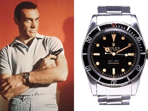 james bond rolex sean connery|sean connery james bond watch.